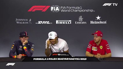 F1 2019 Hungarian GP - Post-Race Press Conference