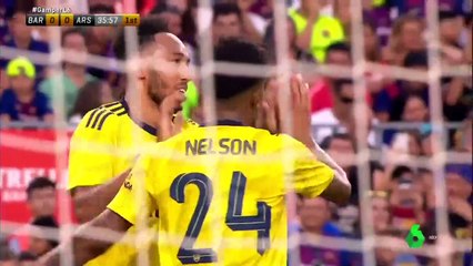 Barcelona vs Arsenal 2-1 All Goals & Highlights