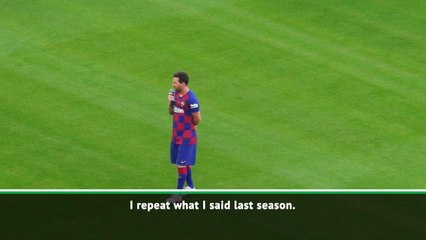 Barca will fight for every trophy this season - Messi