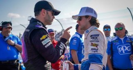 Download Video: Blaney, Johnson exchange words at Watkins Glen