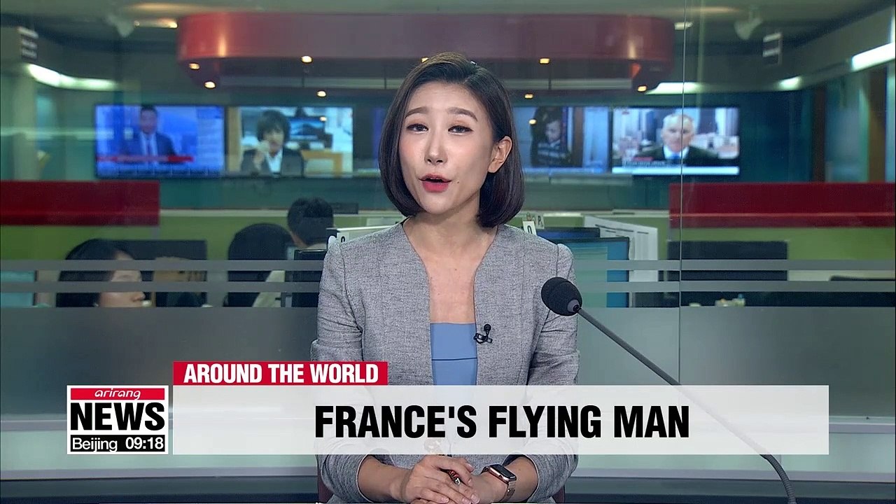 French 'flying man' succeeds in crossing English Channel with his own fly board