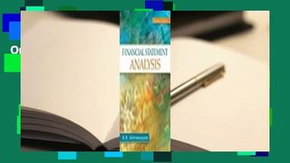 Online Financial Statement Analysis  For Full