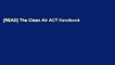 [READ] The Clean Air ACT Handbook