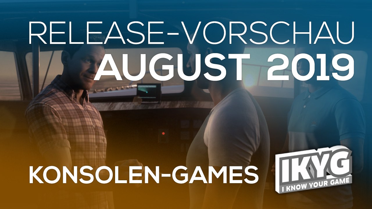Games-Release-Vorschau - August 2019 - Konsole