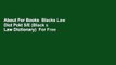 About For Books  Blacks Law Dict Pckt 5/E (Black s Law Dictionary)  For Free