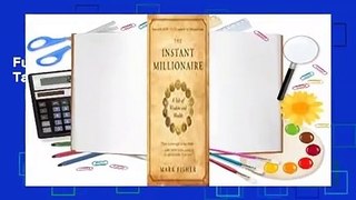 Full E-book The Instant Millionaire: A Tale of Wisdom and Wealth  For Free