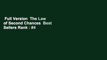 Full Version  The Law of Second Chances  Best Sellers Rank : #4