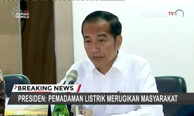 Detik-Detik Presiden Marah dan Langsung Pergi Usai Dengar Keterangan Direksi PLN