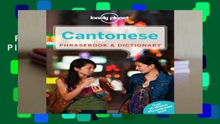Full E-book  Lonely Planet Cantonese Phrasebook   Dictionary Complete
