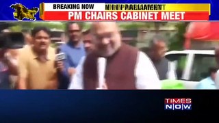 Home minister Amit Shah reaches Parliament, to make statement on J&K crisis