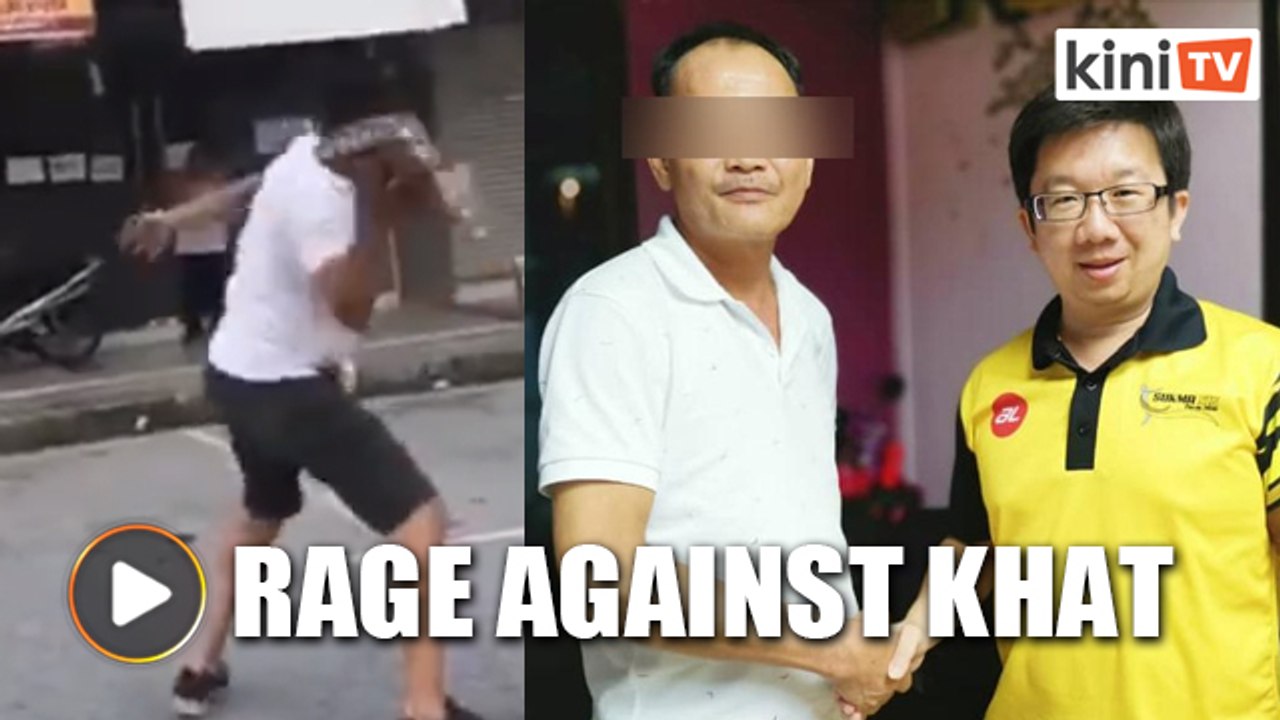 DAP lawmaker meets dad who pelted service centre with eggs