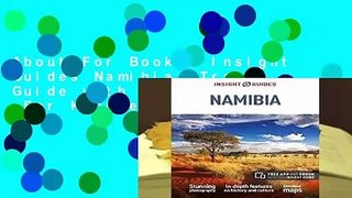 About For Books  Insight Guides Namibia (Travel Guide with Free eBook)  For Kindle