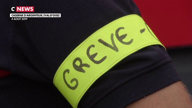 Val-d’Oise : des pompiers interdits de porter un brassard de gréviste