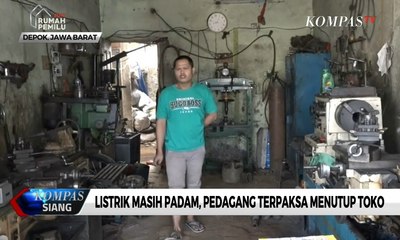 Listrik Masih Padam, Pedagang Terpaksa Menutup Toko
