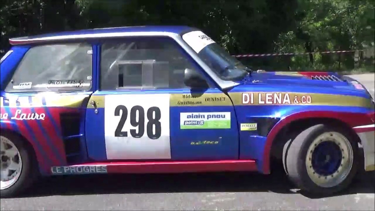 Didier Deniset course de côte Bettant - 01  - R  5  TURBO - vidéo lulu du jura