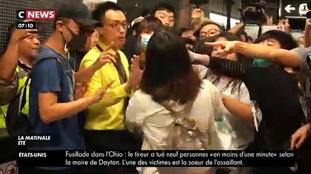 A Hong Kong, les transports en commun paralysés par des manifestants pro-démocratie à l'heure de pointe - VIDEO