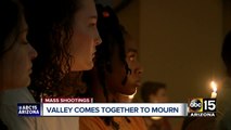 Valley comes together to mourn mass shooting victims