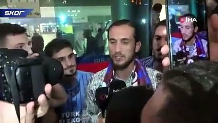 Trabzonspor’lu Yusuf Yazıcı, Fransa’ya coşkuyla uğurlandı