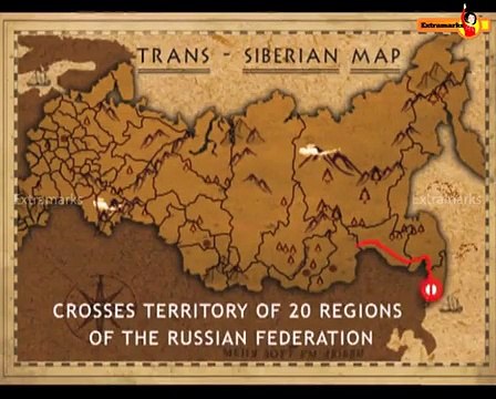 Trans Siberian Railways Taught in Class 11 Geography