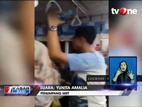 Suasana Proses Evakuasi Penumpang MRT Saat Listrik Padam