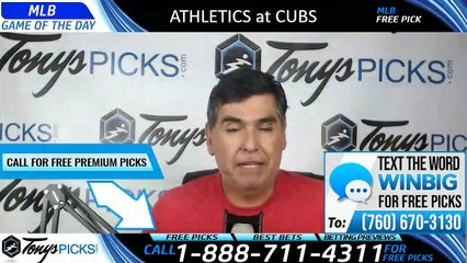 Oakland Athletics vs Chicago Cubs 8/5/2019 Picks Predictions Previews