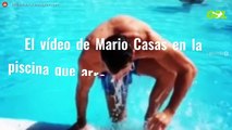 El vídeo de Mario Casas en la piscina que arrasa a Blanca Suárez en ‘likes’