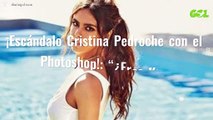 ¡Escándalo Cristina Pedroche con el Photoshop!: “¿Eres Kim Kardashian?”