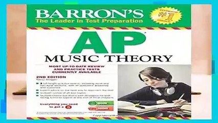 [FREE] Ap Music Theory (Barron s Ap Music Theory)