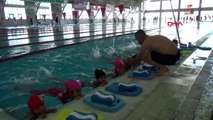 Van'daki olimpik havuzda geleceğin yüzücüleri yetiştiriliyor