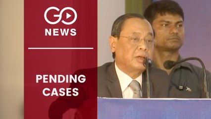 CJI Expresses Concern Over Pending Cases