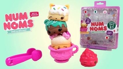 Num Noms Starter Pack Series 3 Confetti Donuts Unboxing Demo Review || KTB