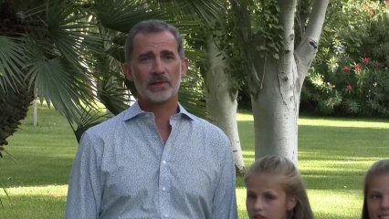 Declaraciones de Felipe VI en Marivent.