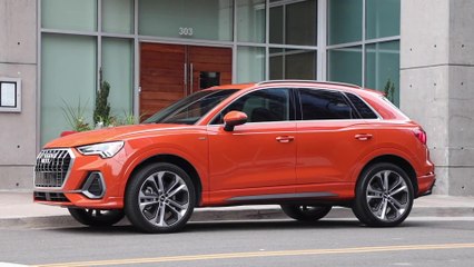 2019 Audi Q3 in Orange Lava Driving Video