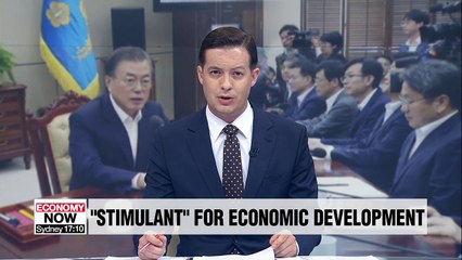 Moon says through 'peace economy' Korea can overtake Japan's economy