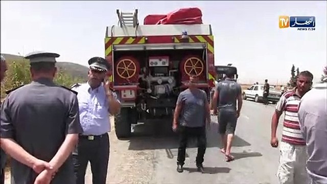 تبسة/ وفاة 4 أشخاص وجرح 4 آخرين في حادثي مرور بالطريق الوطني رقم 10