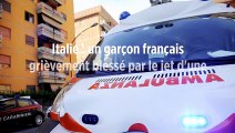 Italie : un garçon français grièvement blessé par le jet d'une poubelle