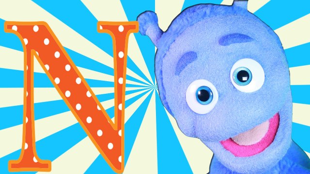 Alfabet dla dzieci - LITERA N - UBU nauka literek BAJKA