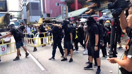 Hong Kong:  nouveaux heurts entre police et manifestants
