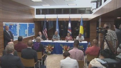 EEUU reafirma lazos con Micronesia ante la influencia "autoritaria" de China