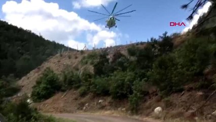 Bursa Orhaneli'nde orman yangını 4