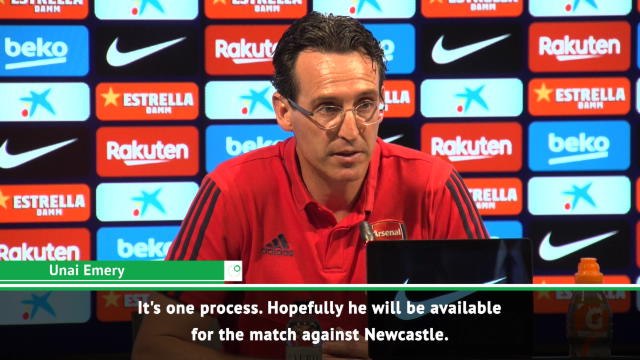 It would be perfect if Lacazette was fit - Emery