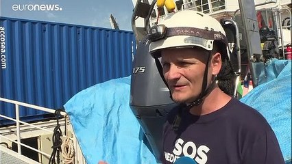 L'"Ocean Viking" navigue vers sa première mission de sauvetage