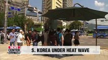 S. Korea is under heat wave with Typhoon Francisco to land in southern region on Tuesday