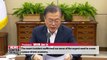 Moon says through 'peace economy' Korea can overtake Japan's economy