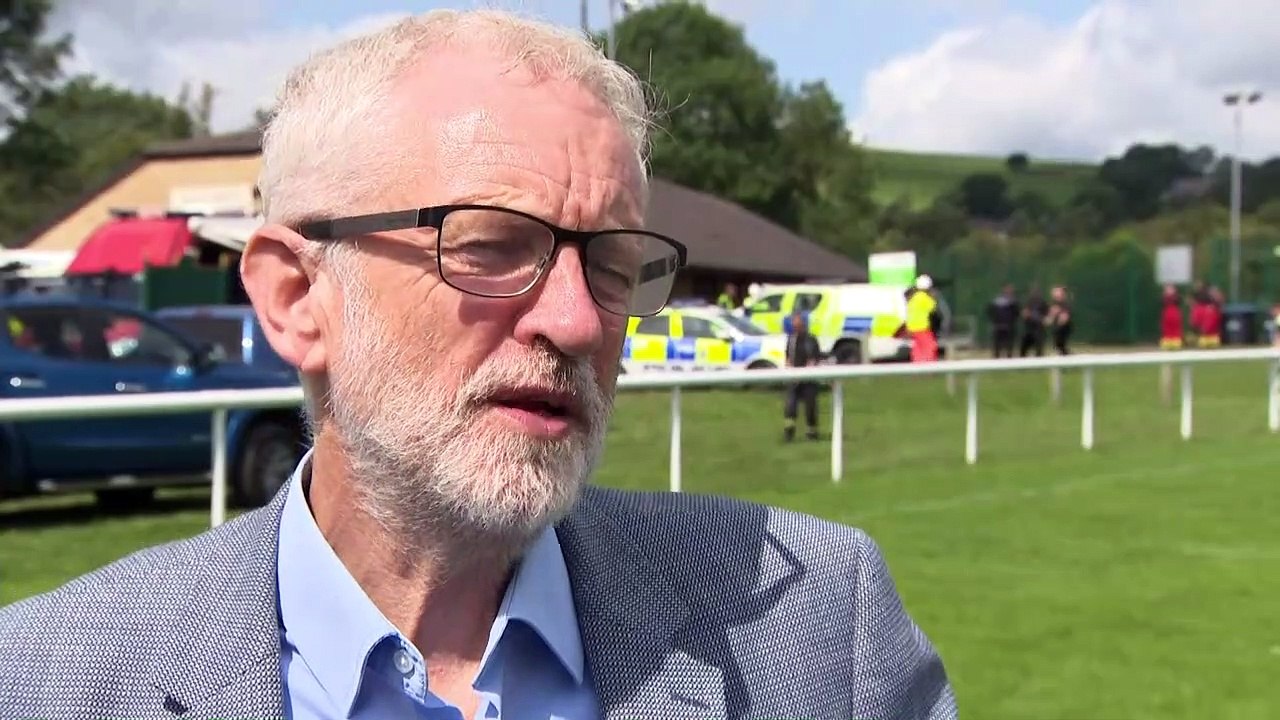 Corbyn praises incredible response to Whaley Bridge incident