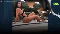 Kim Kardashian en la playa: “¡Va a estallar!”. La foto inédita: “¡Es surrealista!”