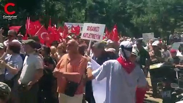 Kaz Dağları'nda nöbet: Çevreciler maden sahasına girdi