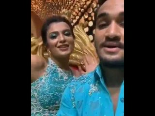 Fun moments Faisal Khan with his partner Muskaan Kataria on the sets of NachBaliye9.