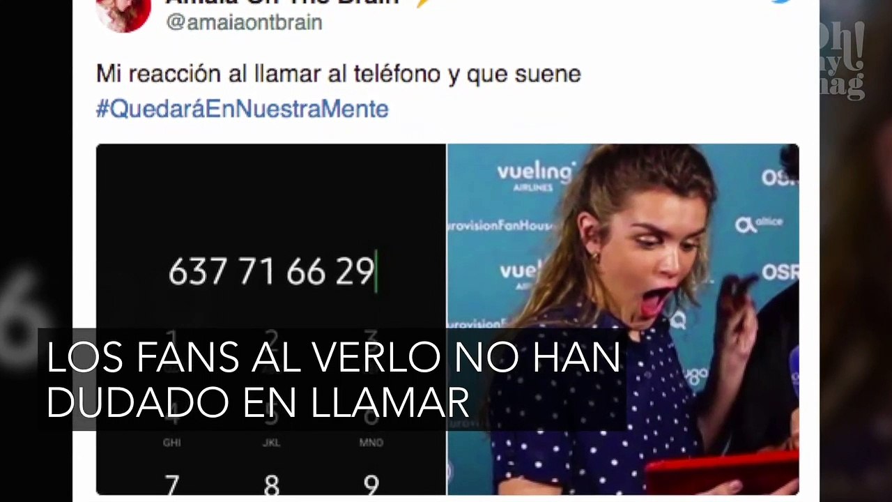 OT: El grave descuido telefónico de Amaia que podría dejar en números rojos a sus fans