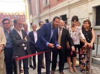 Reapertura del párking de la plaza Mayor de Valladolid